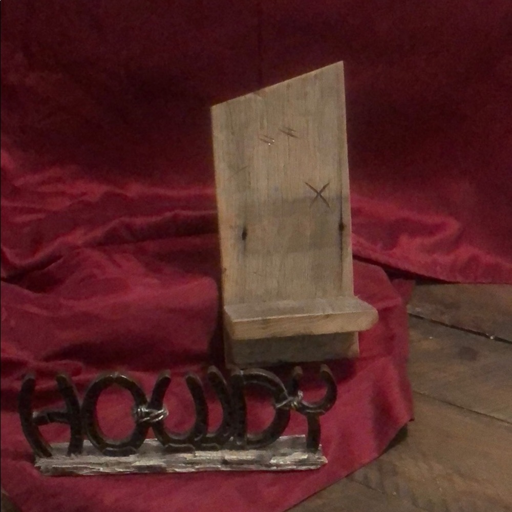 Reclaimed Barnwood custom shelf